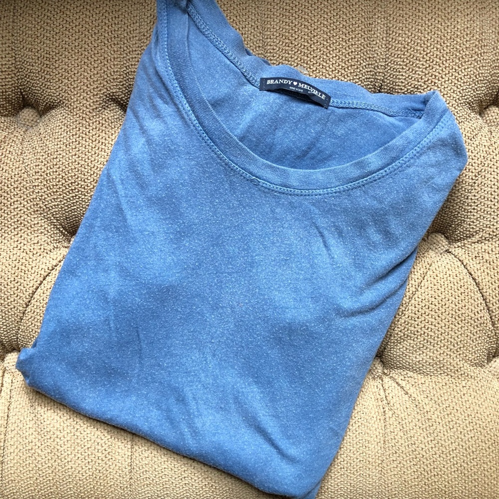 Brandy Melville Blue T-shirt